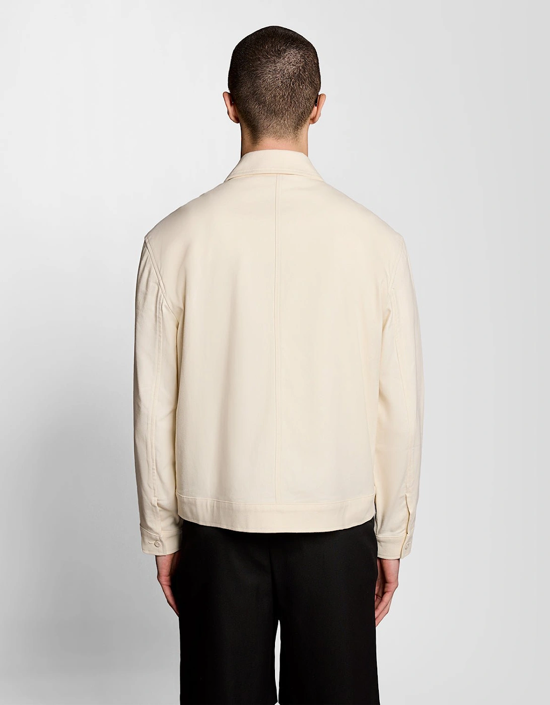 Pintuck Zip-Through Jacket