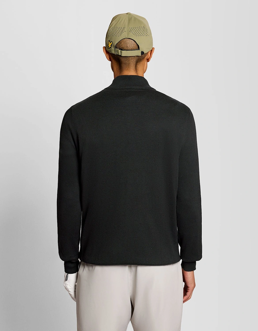 Cotton Blend 1/4 Zip Jumper