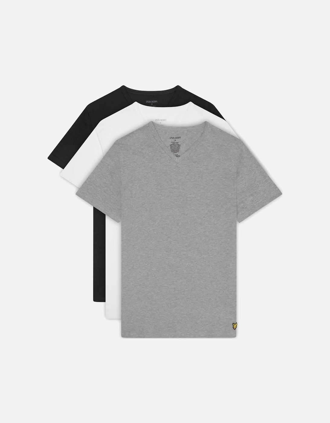 3-Pack Lounge V-Neck T-Shirts, 2 of 1