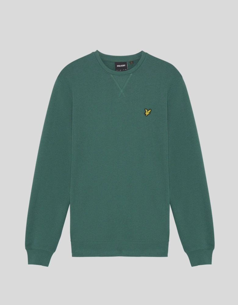 Cotton Crew Neck Sweatshirt