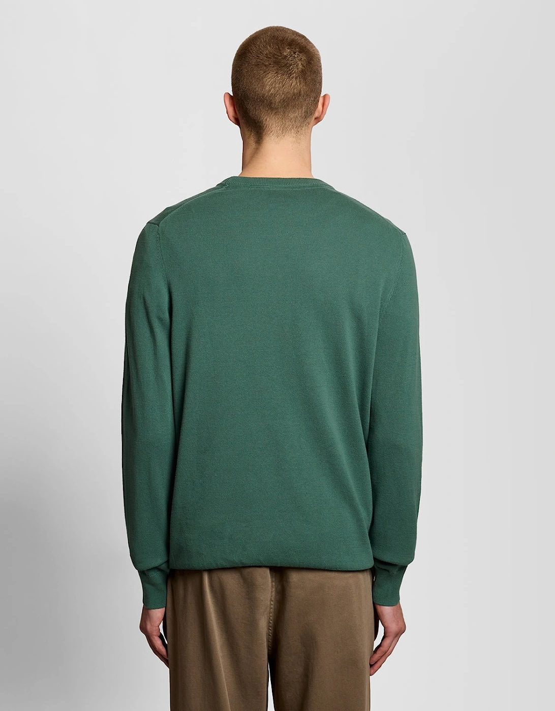 Cotton Crew Neck Jumper