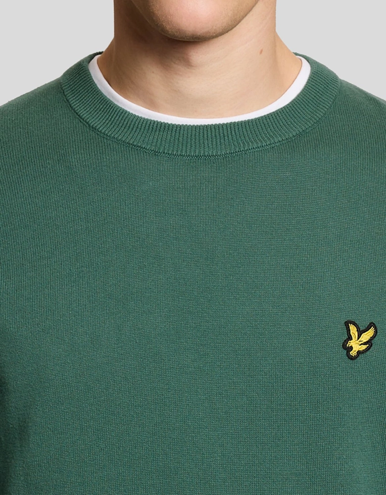 Cotton Crew Neck Jumper