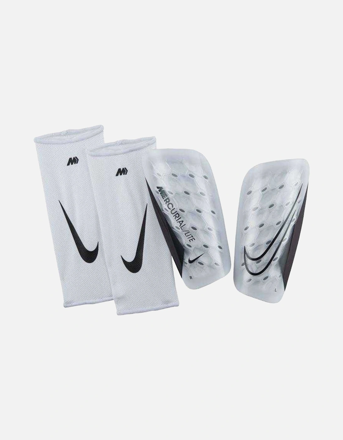 Nike Unisex Adult Mercurial Lite Football Slip-In Shin Guards, 2 of 1