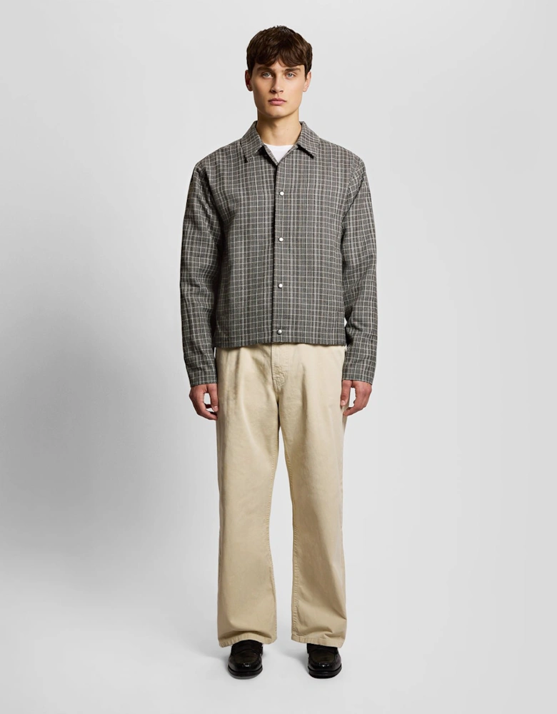 Lightweight Check Overshirt