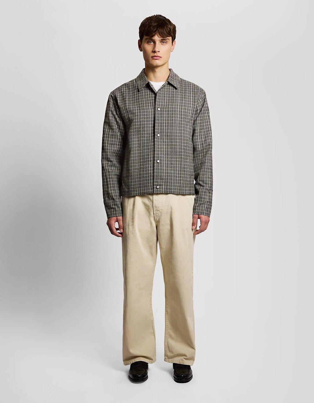 Lightweight Check Overshirt