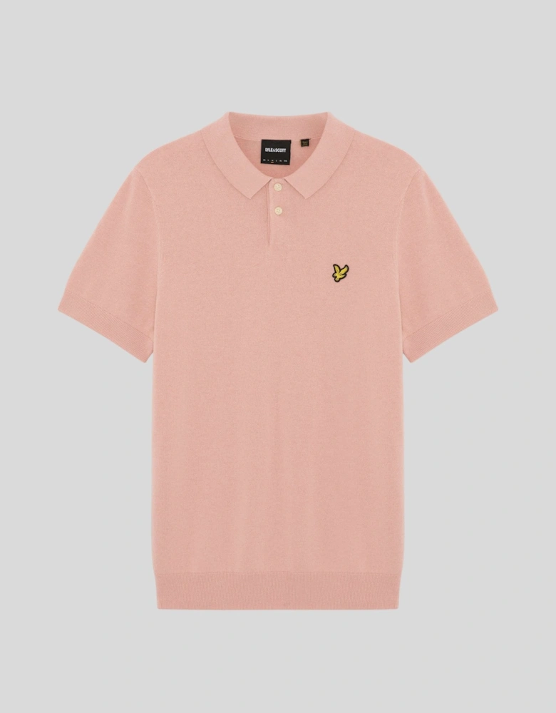 Cotton Knitted Polo Shirt