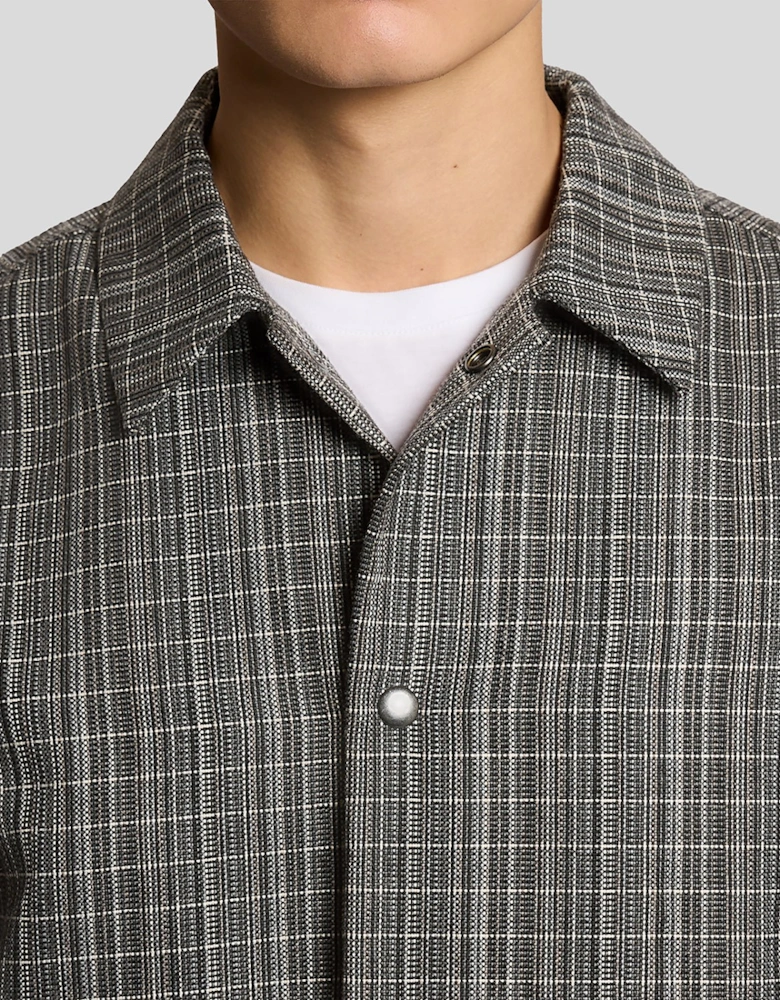 Lightweight Check Overshirt