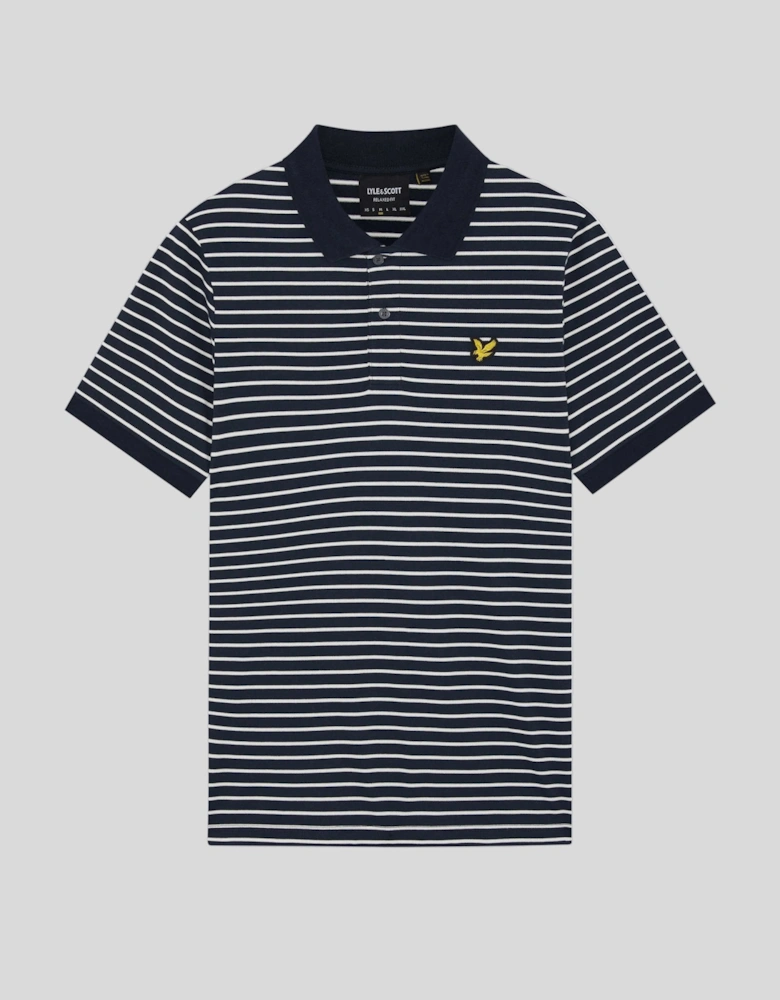 Tartan Collar Polo Shirt
