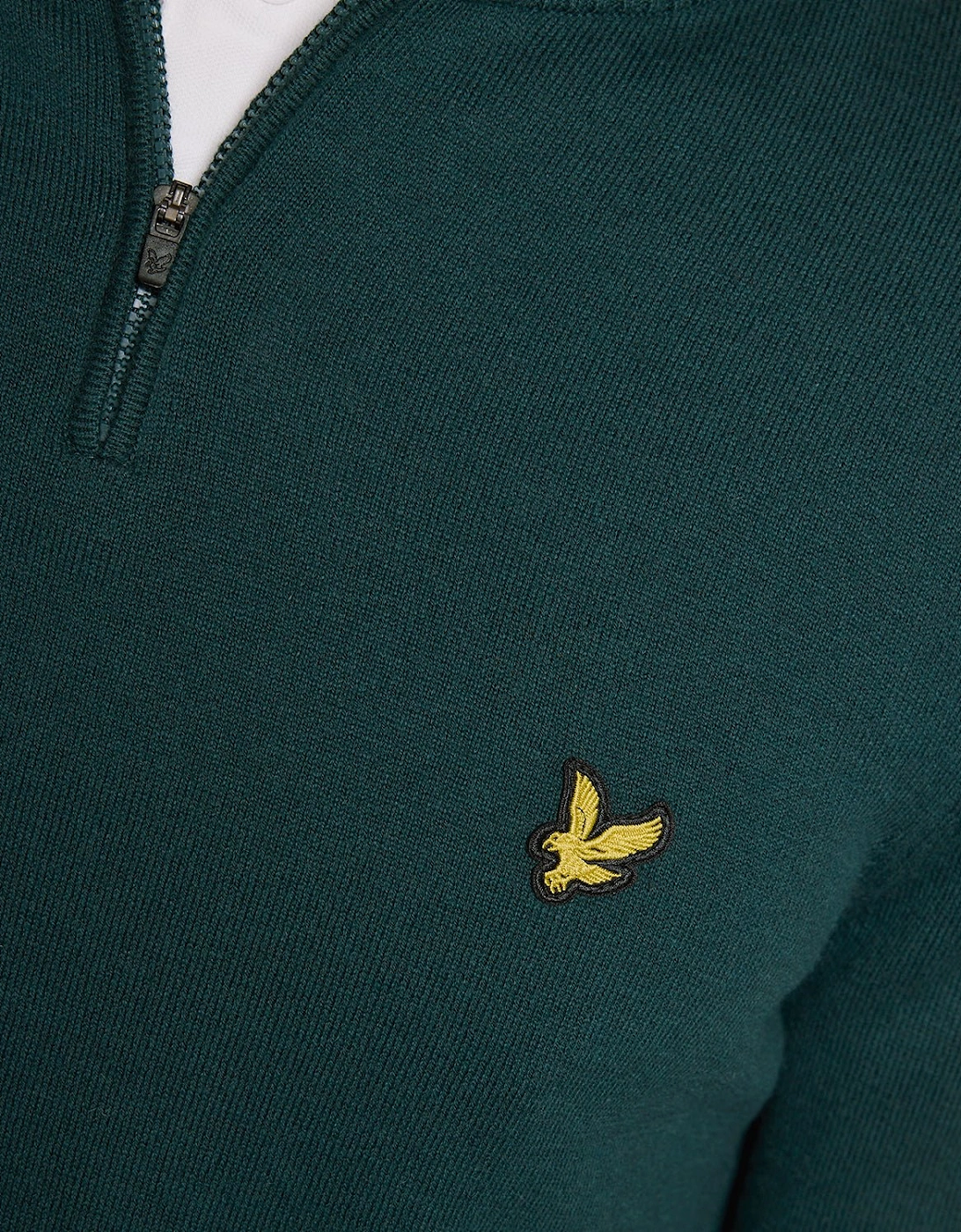 Cotton Blend 1/4 Zip Jumper