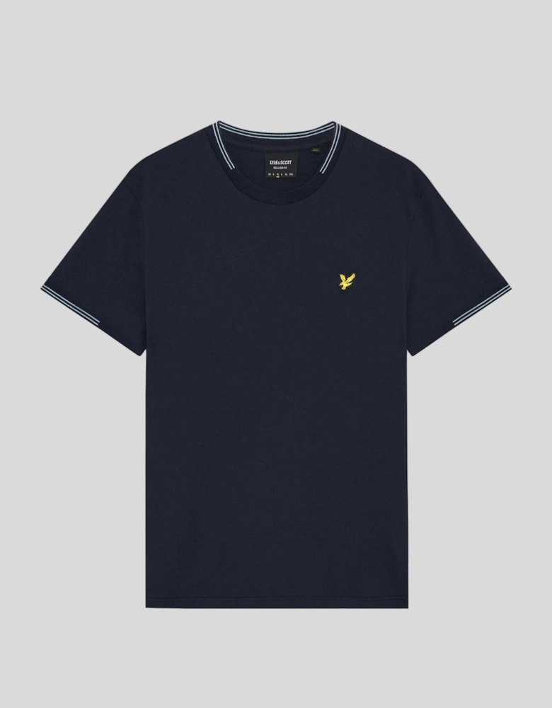 Fine Cotton Tipped T-Shirt