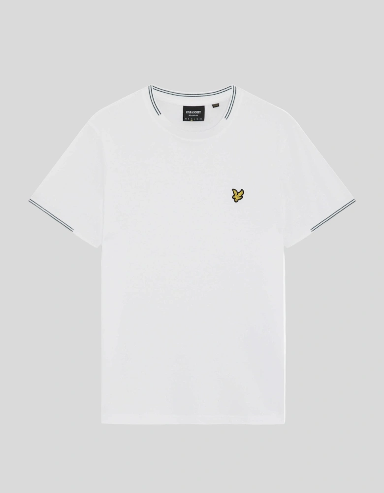 Fine Cotton Tipped T-Shirt