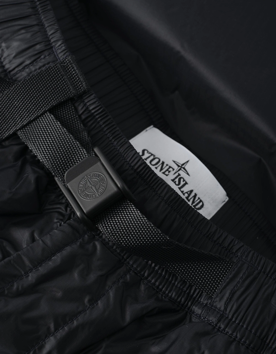 S0163 Zip Pocket Shorts Black