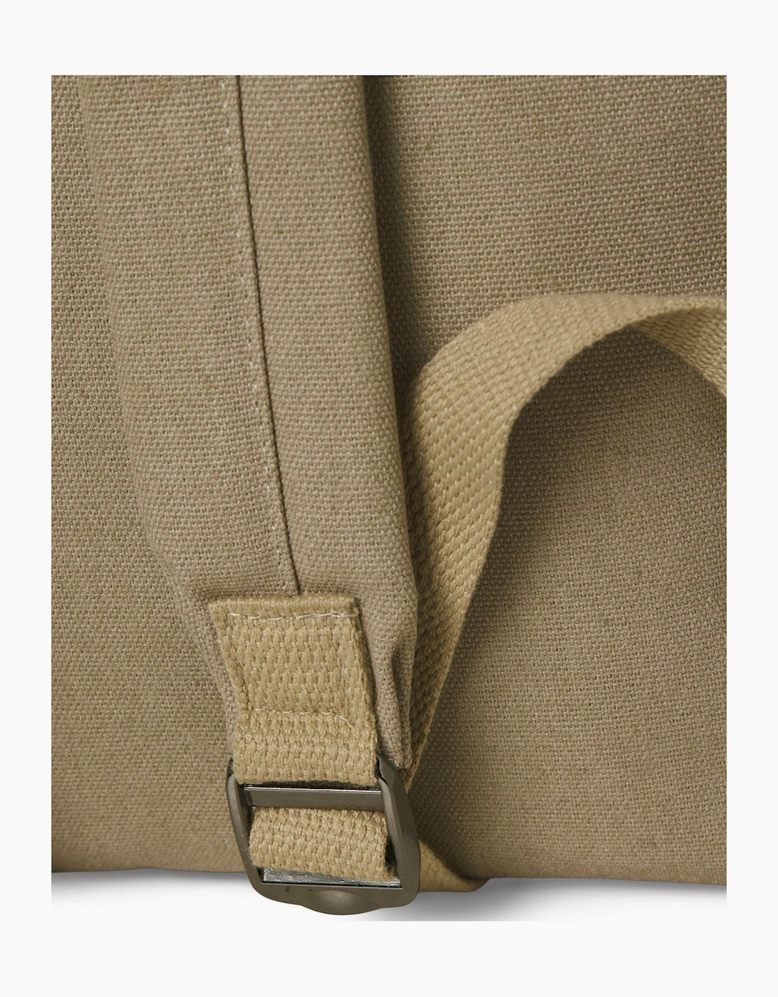 Pascal Cotton Unisex Adults Beige Backpack - One Size