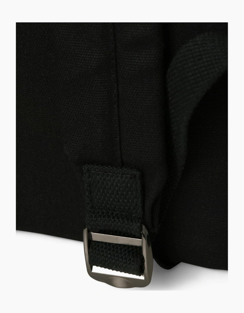 Pascal Cotton Unisex Adults Black Backpack - One Size