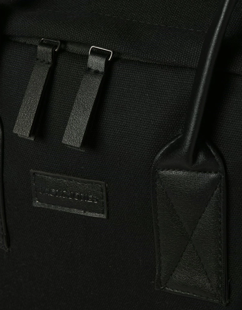 Pascal Cotton Unisex Adults Black Backpack - One Size