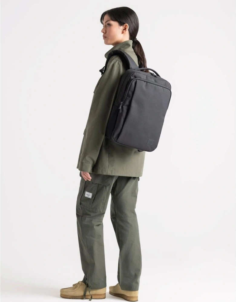 Bags Kaslo Daypack Tech Polyester Unisex Adults Black Backpack - One Size