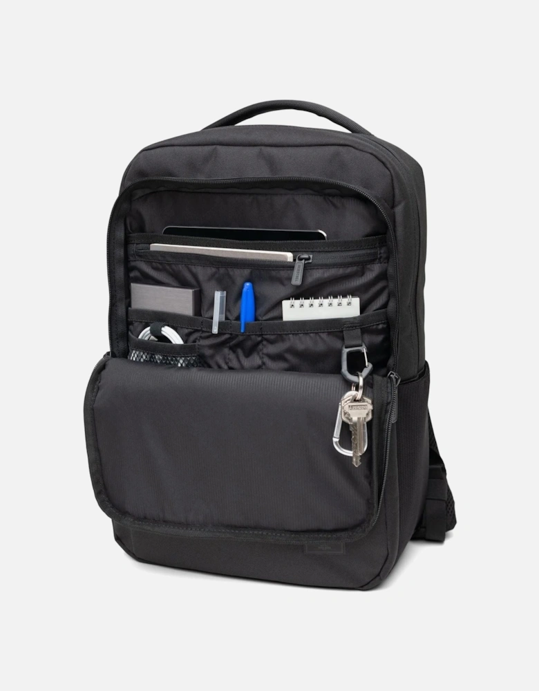 Bags Kaslo Daypack Tech Polyester Unisex Adults Black Backpack - One Size