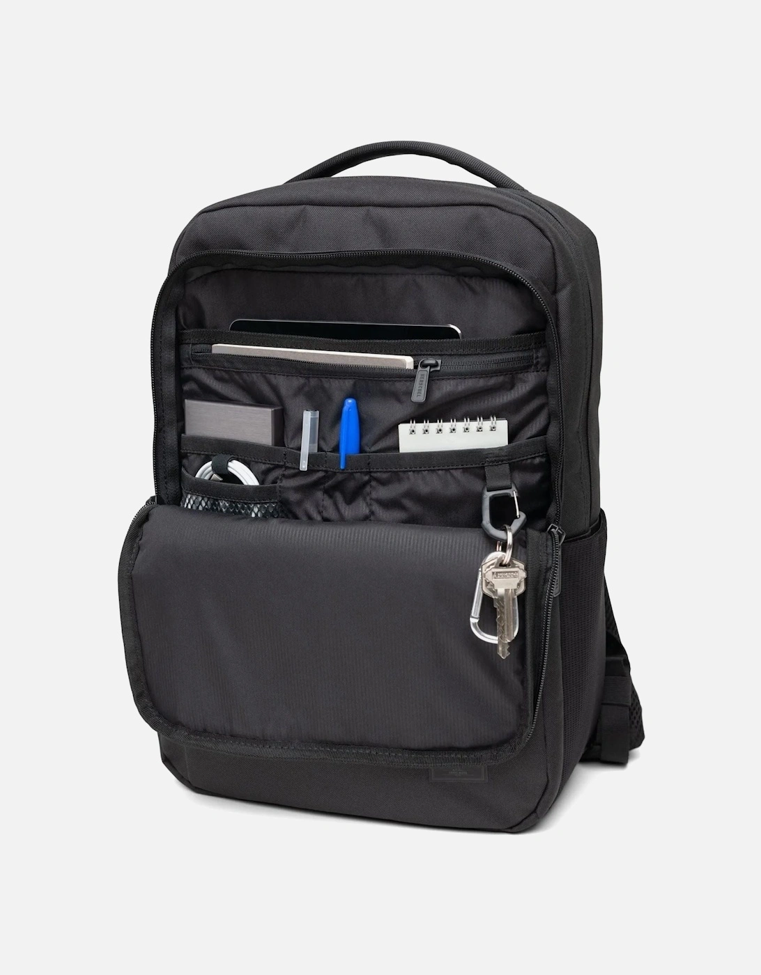 Bags Kaslo Daypack Tech Polyester Unisex Adults Black Backpack - One Size