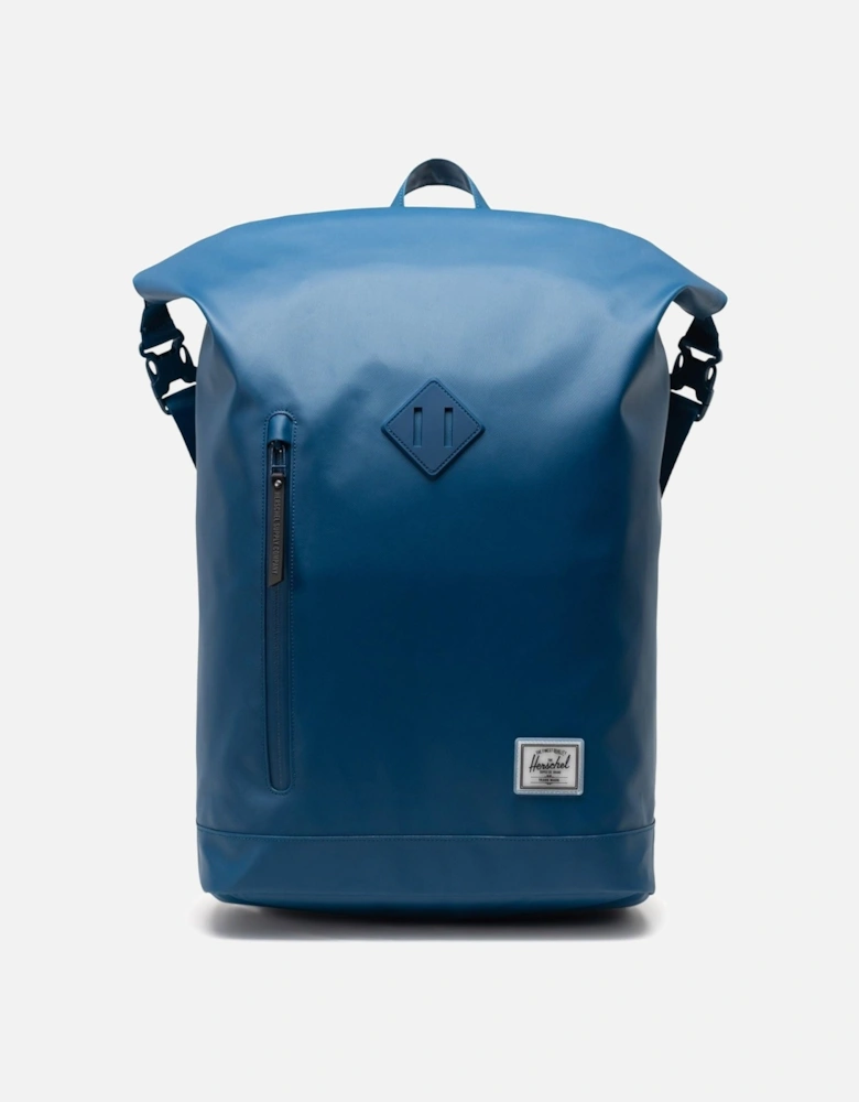 Bags Roll Top Polyester Unisex Adults Blue Backpack - One Size