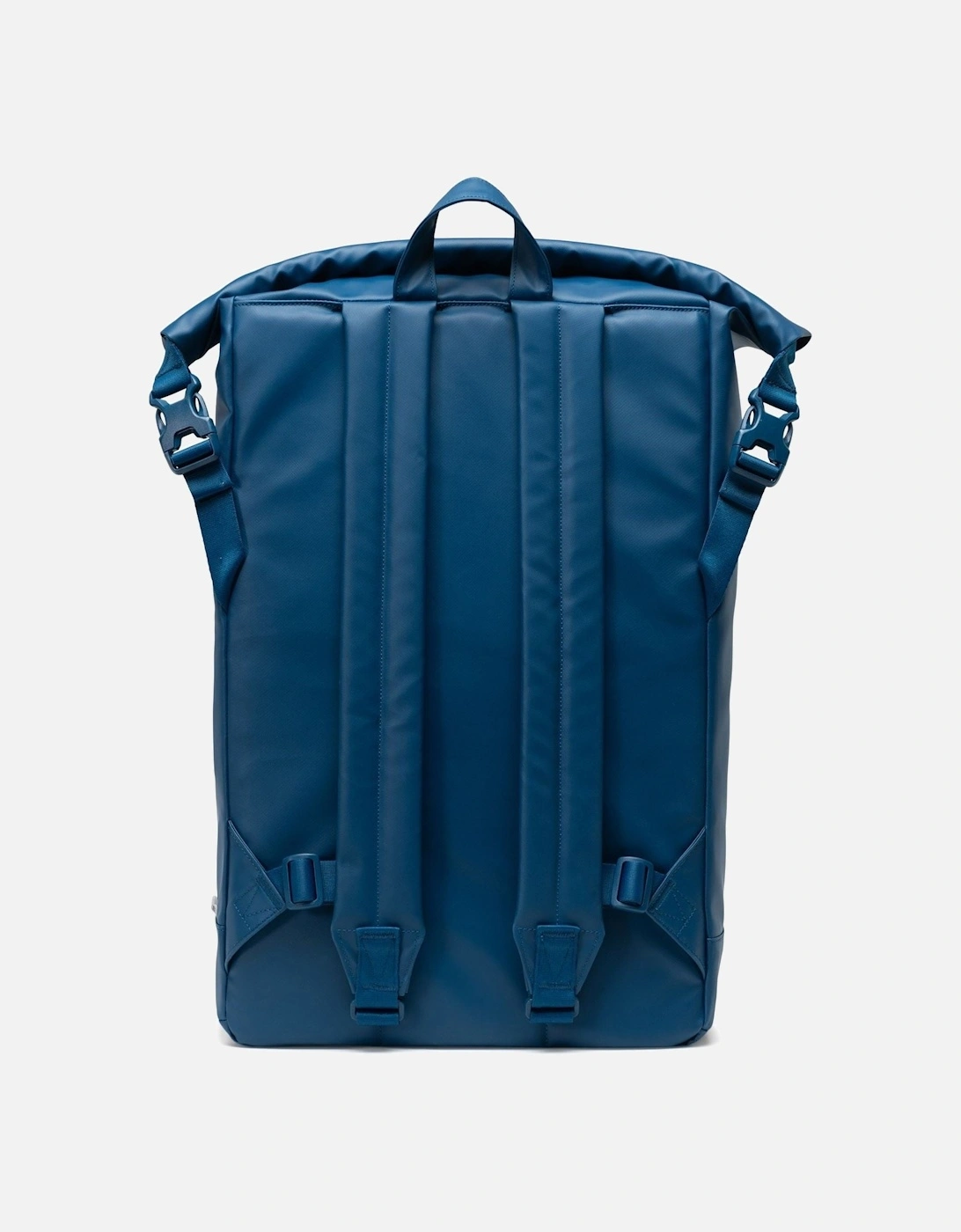 Bags Roll Top Polyester Unisex Adults Blue Backpack - One Size