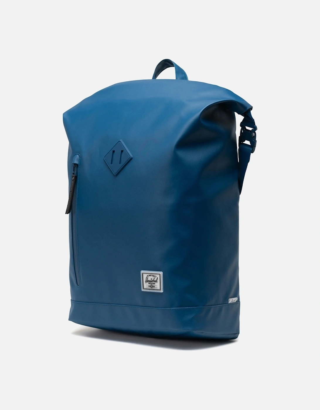 Bags Roll Top Polyester Unisex Adults Blue Backpack - One Size
