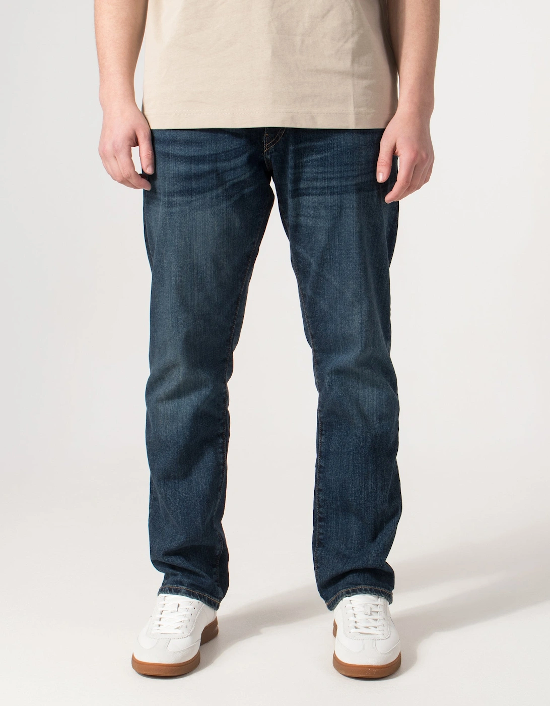 Relaxed Fit Straight Leg Hampton Jeans