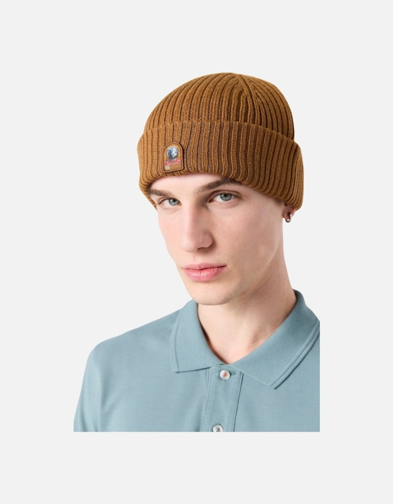 Rib Hat Almond