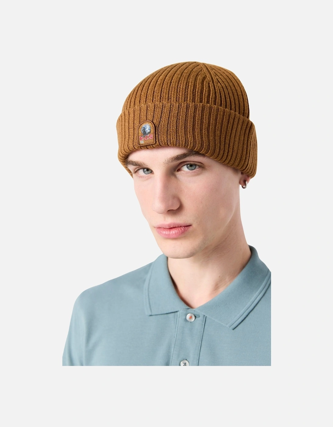 Rib Hat Almond