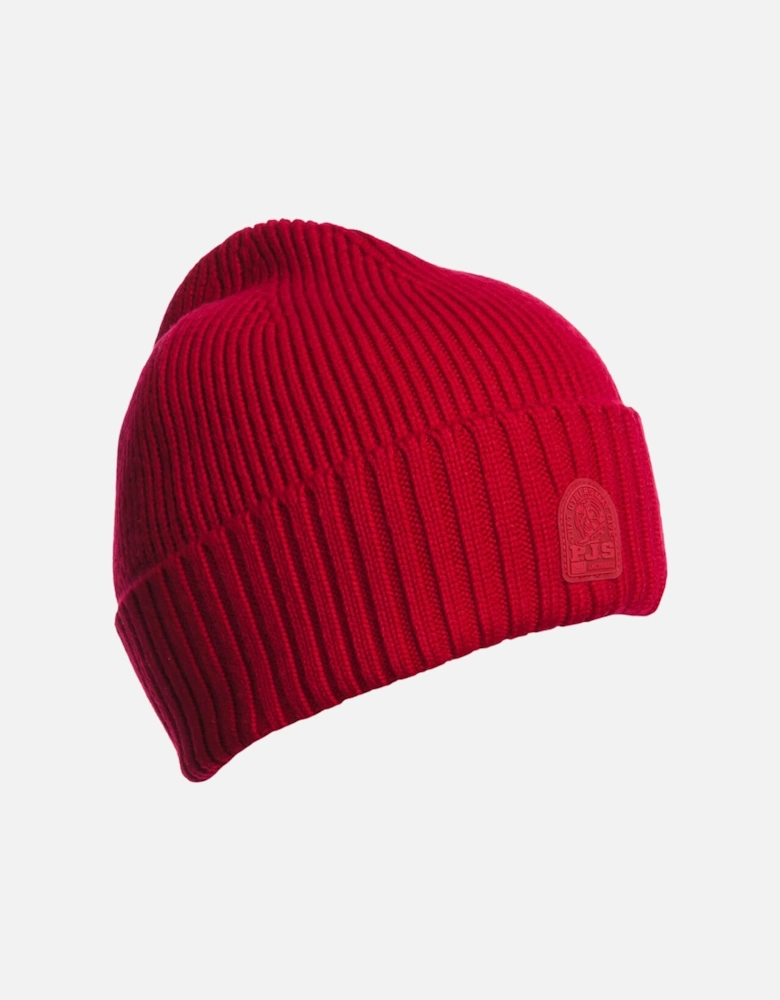 Plain Beanie Red