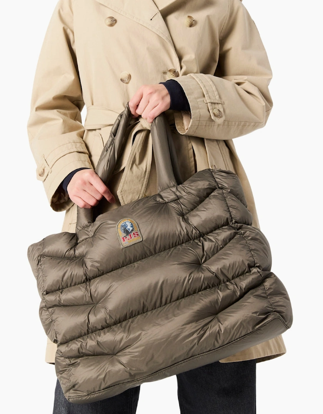 Hollywood Top Handle Olive Grey