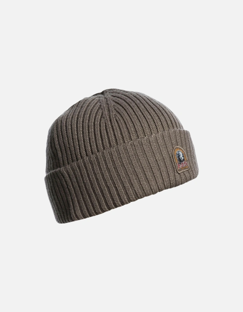 Rib Hat Olive Grey