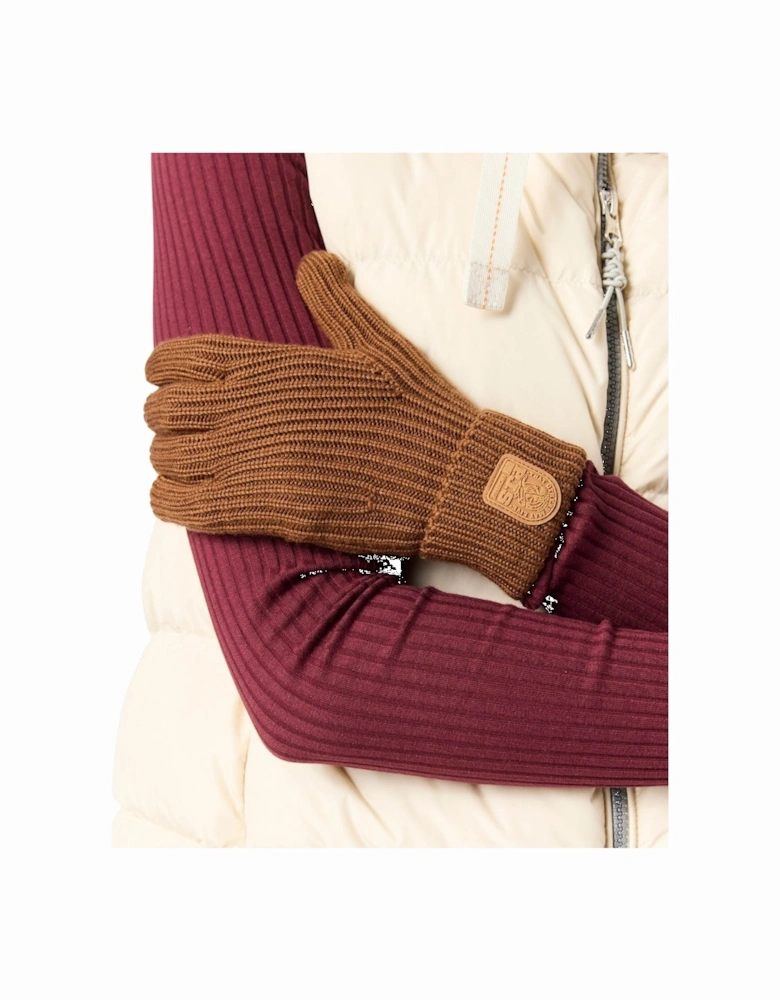 Plain Gloves Almond