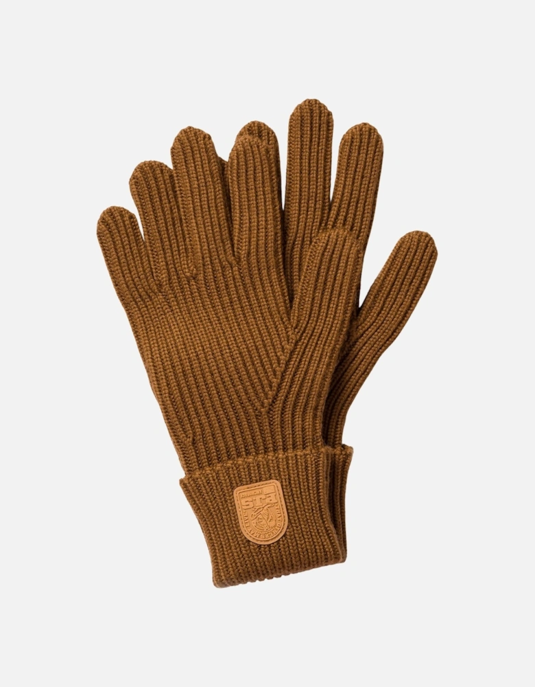 Plain Gloves Almond