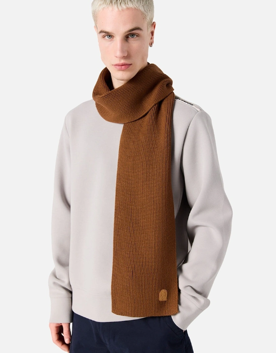 Plain Scarf Almond