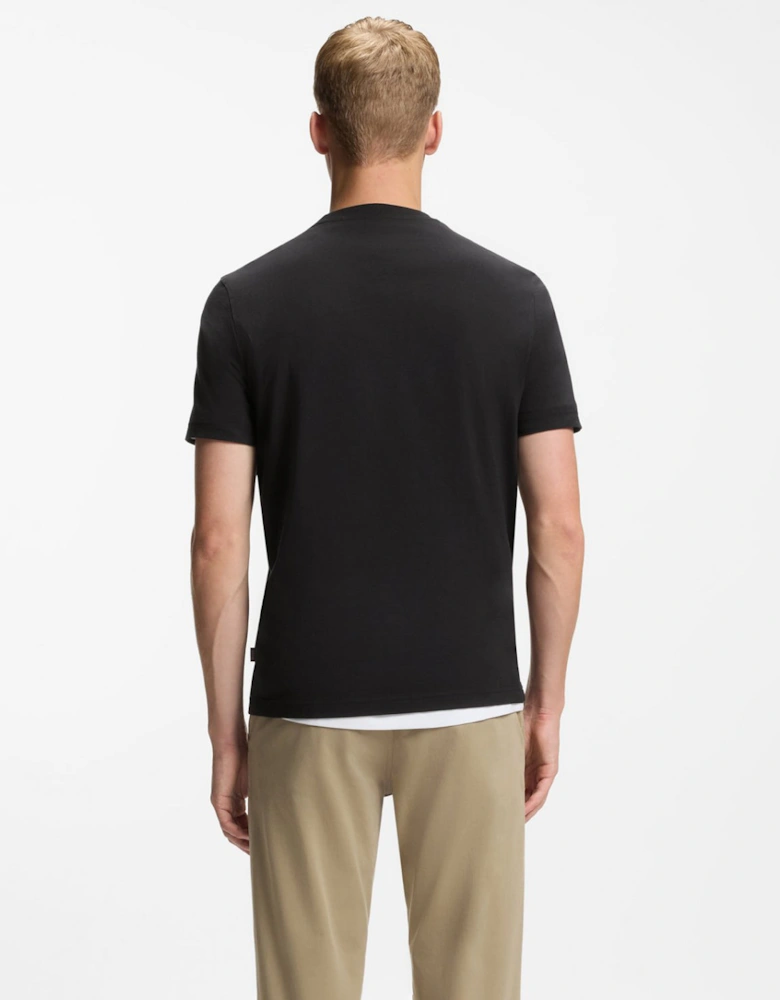 BOSS Orange TePlain Mens T-Shirt - Black 001