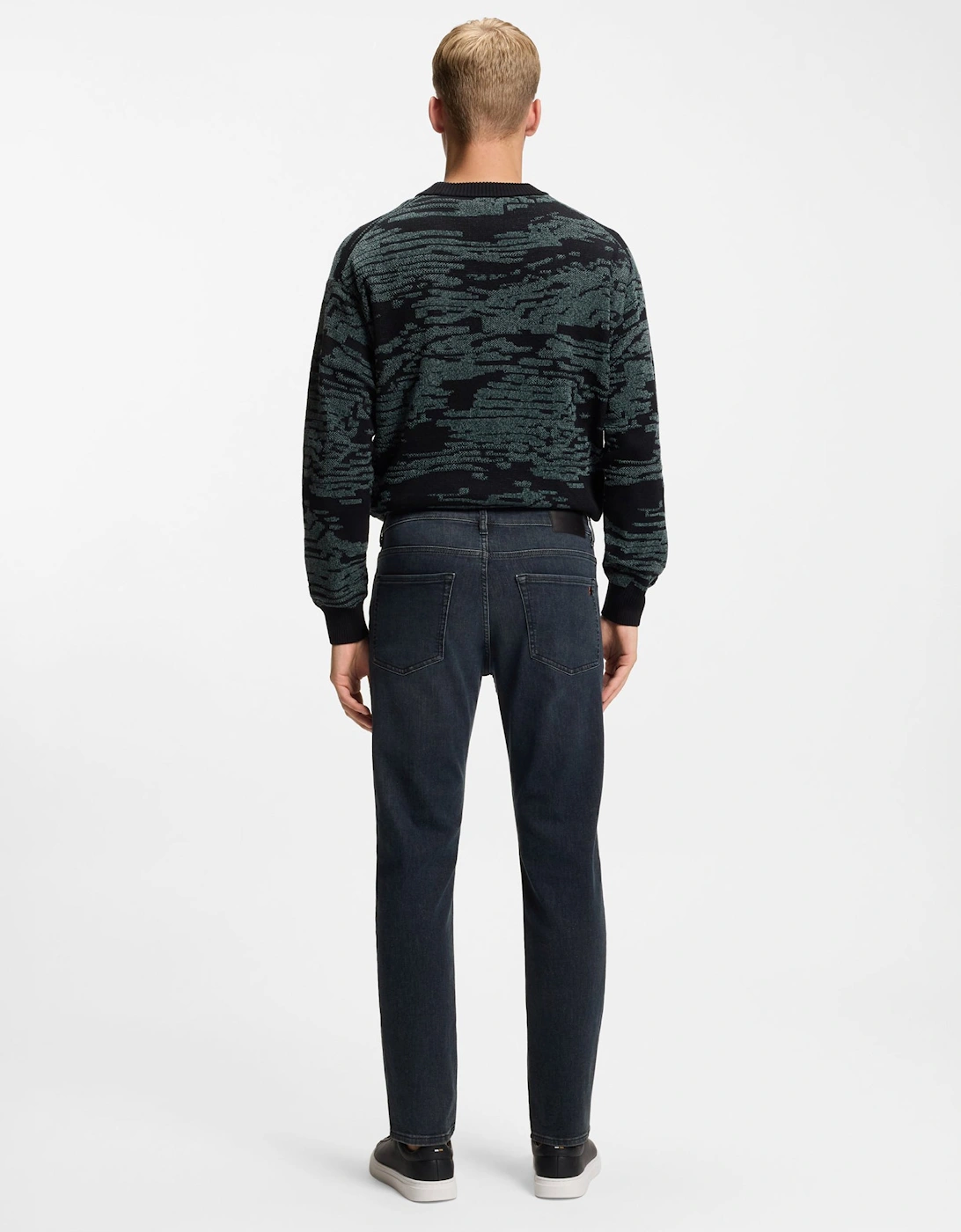 BOSS Orange ReMaine Mens Jeans 50555289 - Dark Blue 408