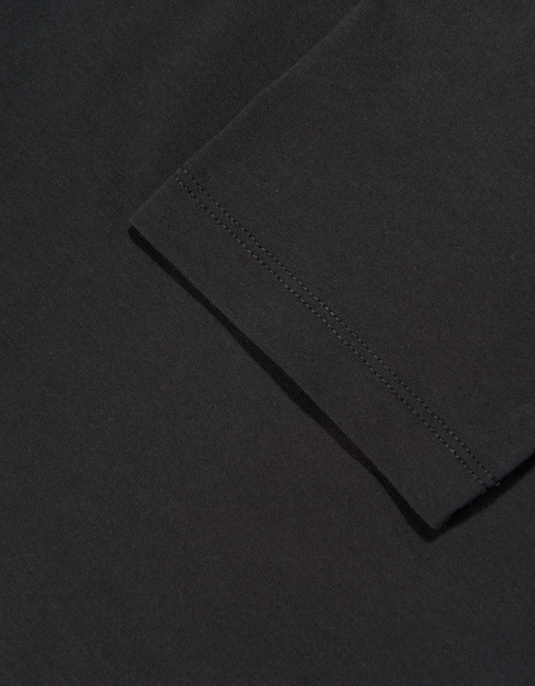 Enfant Boys Cotton Logo T-Shirt in Black