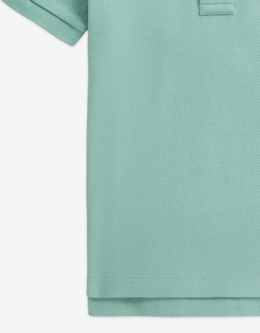 Boys Logo Polo Shirt in Green