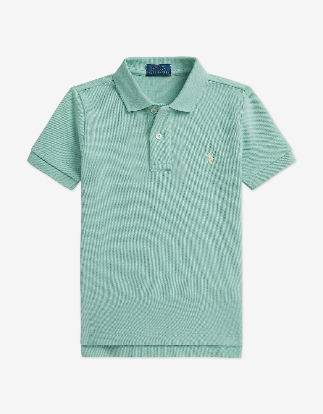 Ralph Lauren Boys Green Logo Polo Shirt In  3 Years Size 3 Yrs Kids