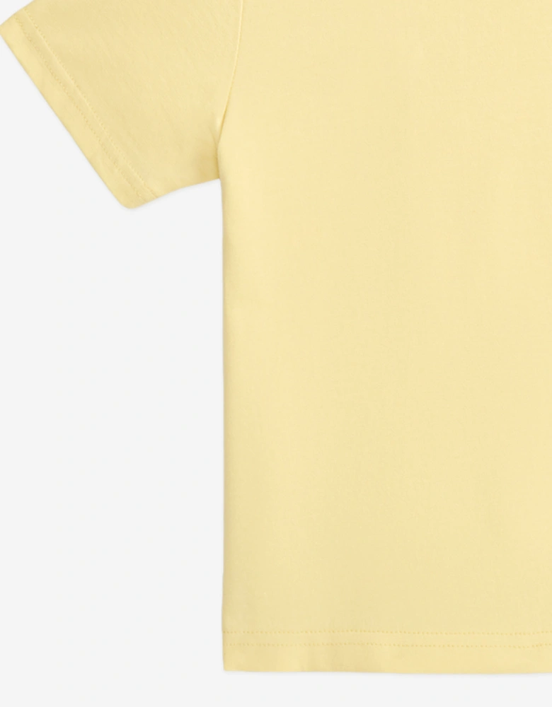 Boys Logo Jersey T-Shirt in Yellow