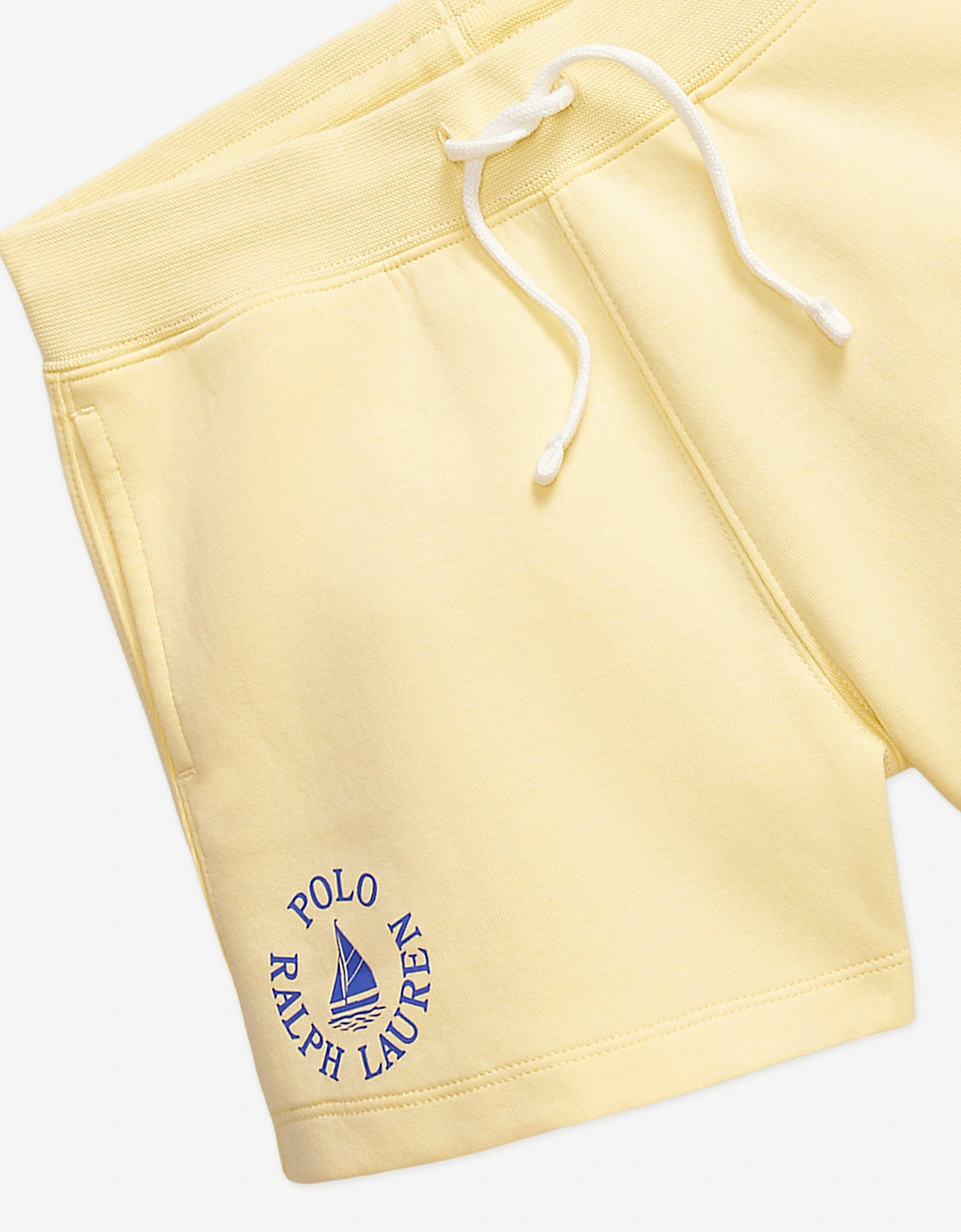 Girls Logo Shorts in Yellow