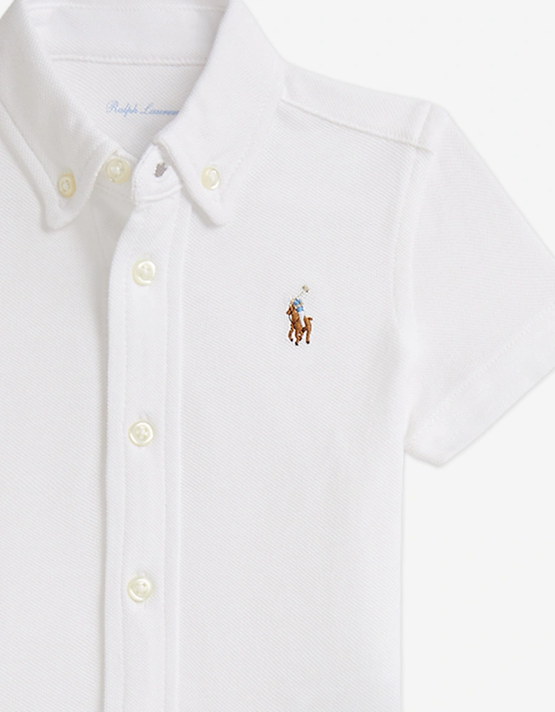 Baby Boys Shirt and Shorts Set in Green