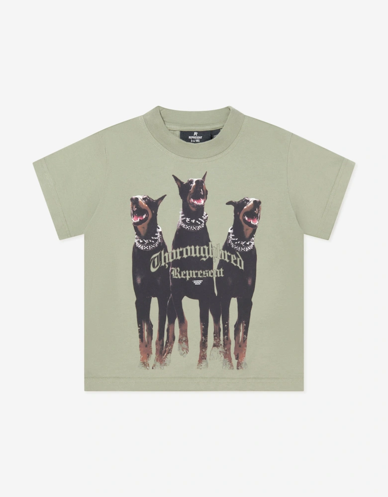 Kids Mini Thoroughbred T-Shirt in Green