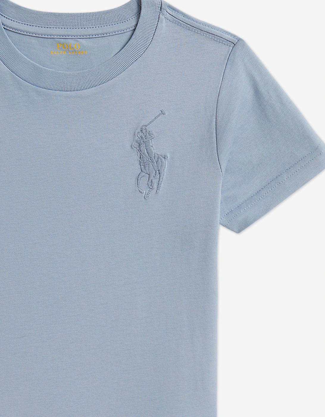 Boys Logo Jersey T-Shirt in Blue