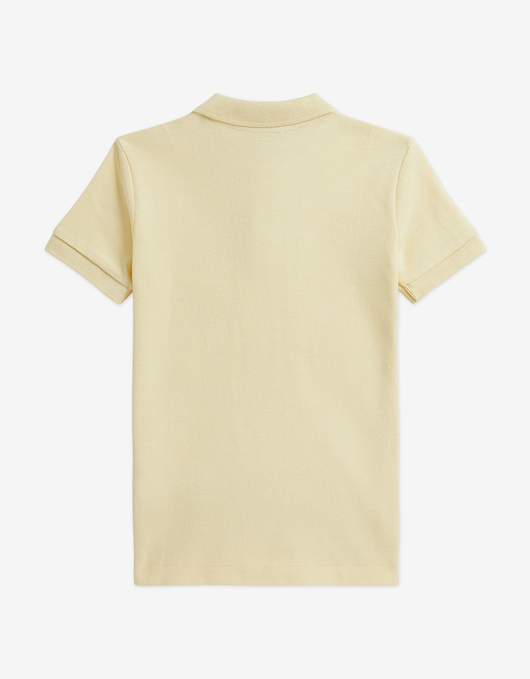 Boys Logo Polo Shirt in Yellow