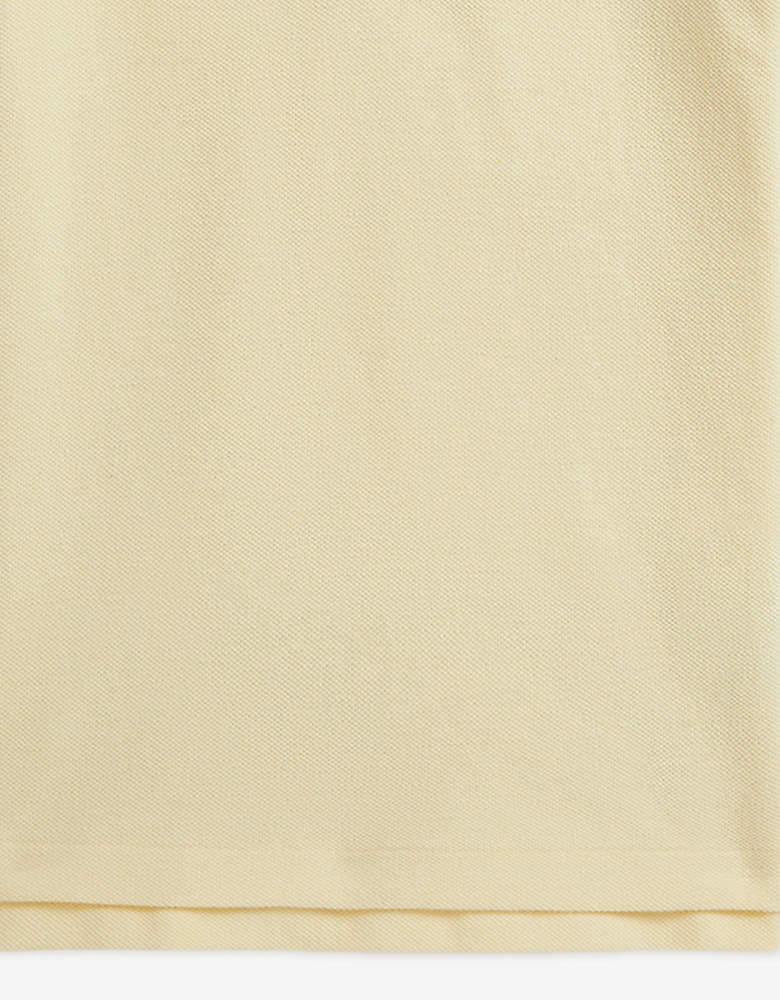 Boys Logo Polo Shirt in Yellow