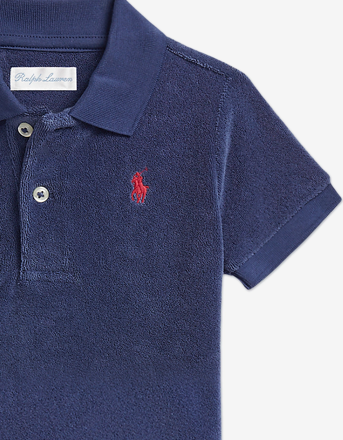 Baby Boys Logo Short Set in Navy