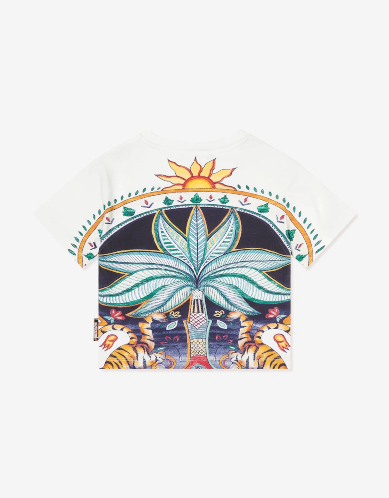 Kids India Digital Parad T-Shirt in Multicolour