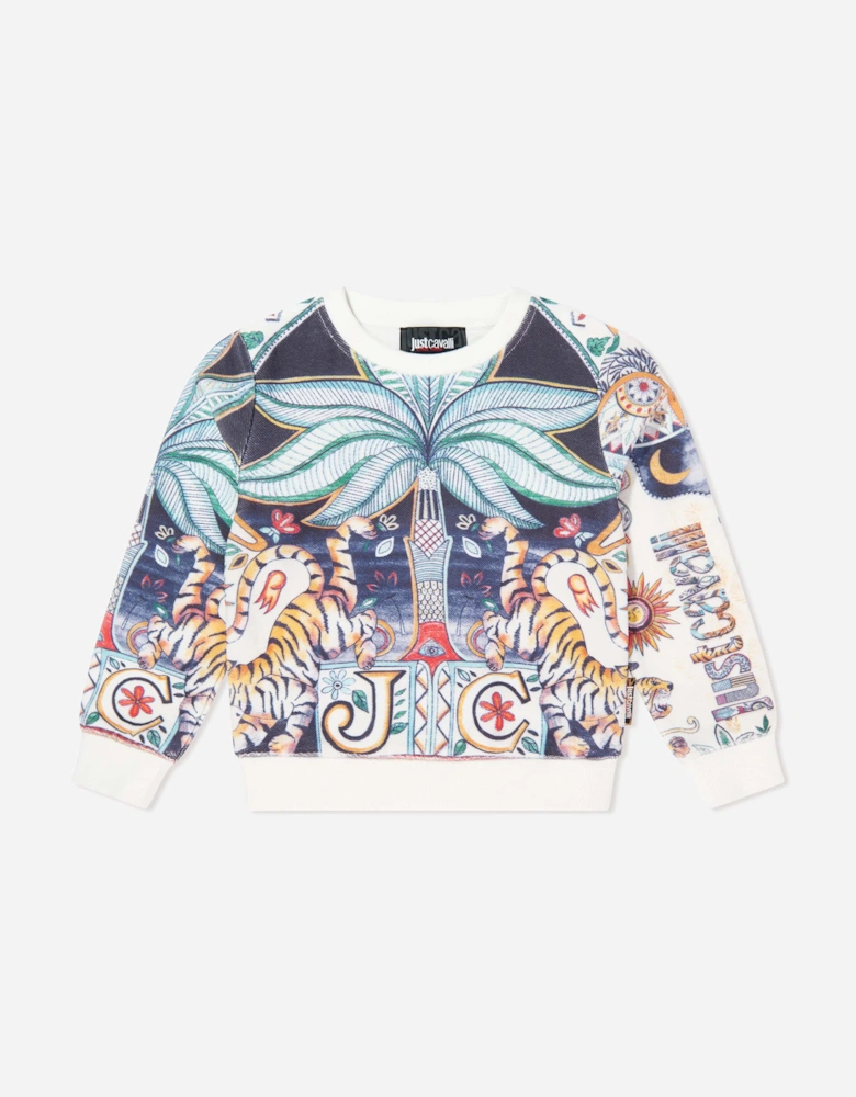 Kids India Digital Sindri Sweatshirt in Multicolour