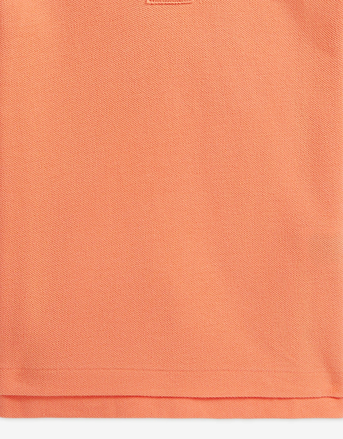 Boys Logo Polo Shirt in Orange